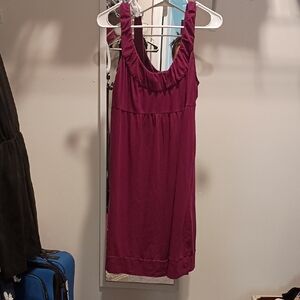 Purple Sleeveless Dress